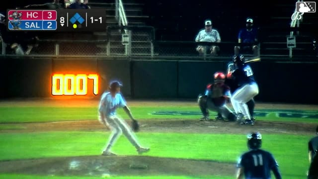 Franklin Primera singles on a fly ball to right fielder Erick Dessens. Andrews Opata scores. D'Angelo Ortiz to 3rd. Wills Maginnis to 2nd.