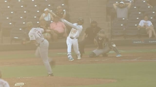 Athletics No. 1 prospect Leo De Vries' three-hit day