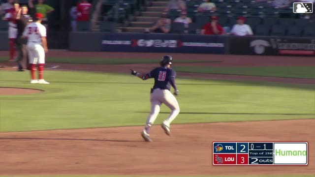 Justyn-Henry Malloy's second homer in two games