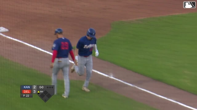 Caleb Bonemer's 10th home run of the season