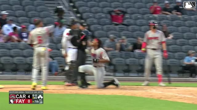 Yophery Rodriguez's three-run homer
