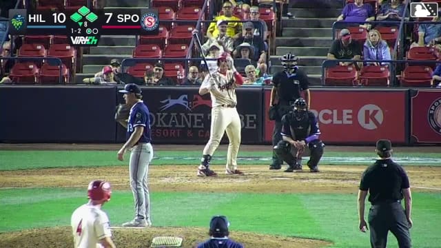 Tanner Thach singles on a ground ball to center fielder Slade Caldwell. Clayton Gray scores. Tommy Hopfe scores. Wilder Dalis to 3rd.