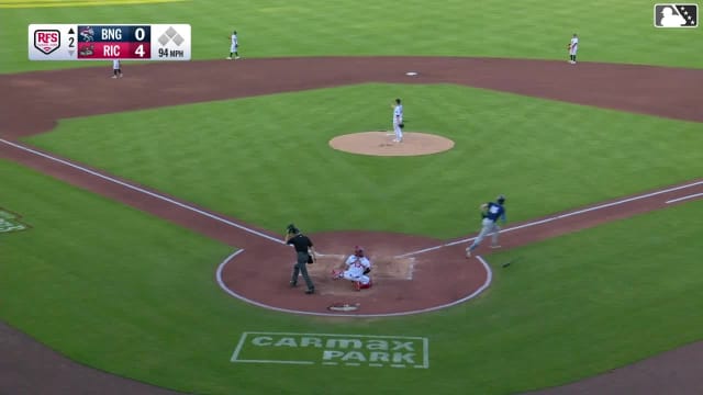 Eli Serrano III homers (2) on a fly ball to left center field.