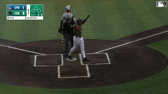 Bo Davidson's three-run homer