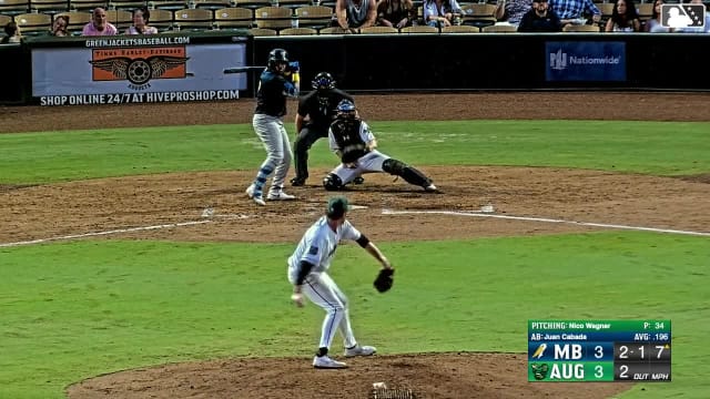 Juan Cabada singles on a line drive to right fielder Parker Brosius. Alexis Hernandez scores. Jose Silva scores.