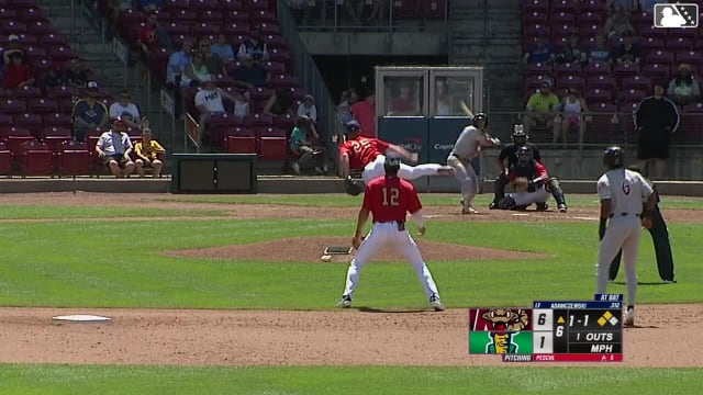 Josh Adamczewski homers (8) on a fly ball to left center field. Andrew Fischer scores. Braylon Payne scores.