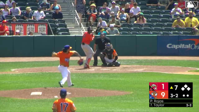 Nelly Taylor homers (5) on a fly ball to right field.
