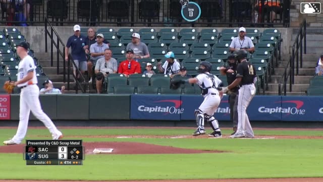 Astros prospect Ryan Gusto's fifth strikeout
