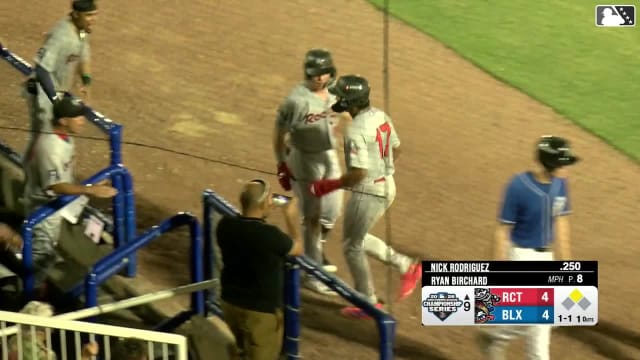 Arjun Nimmala slides home for Double-A Rocket City
