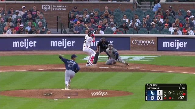 Max Clark's two-run home run (2)