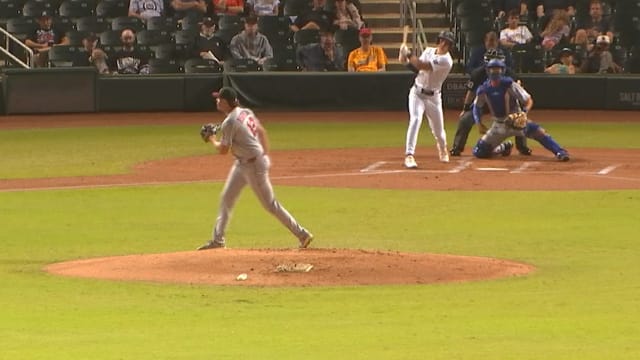 Dax Kilby's second triple of the game