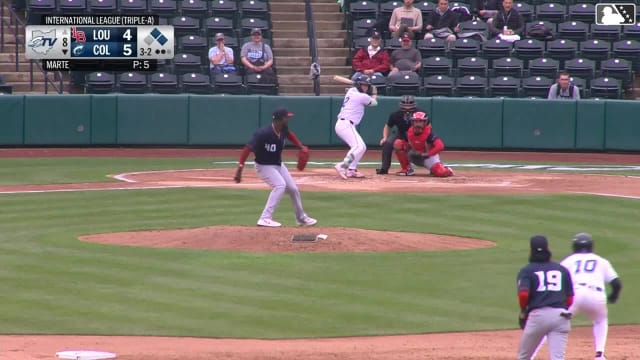 Cooper Ingle's two-run double