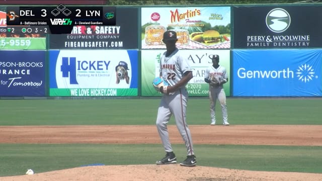 Esteban Mejia records a pair of strikeouts