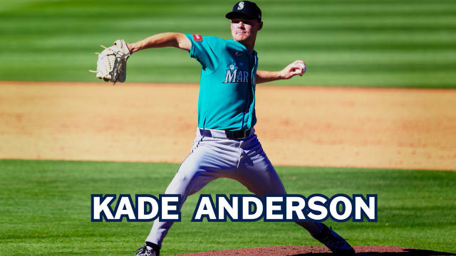 Mariners promote top prospect Kade Anderson