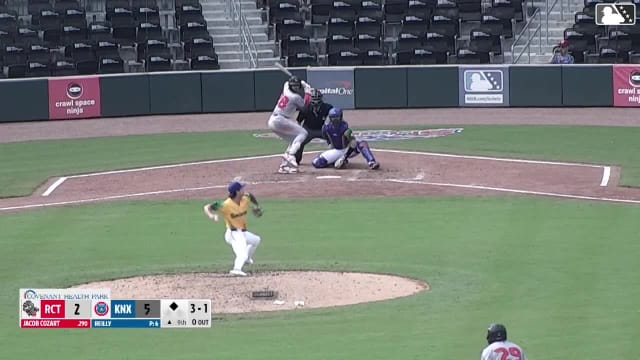 Jacob Cozart homers (2) on a fly ball to right center field. Jake Munroe scores.