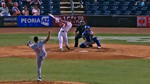 Ike Irish's two-run home run