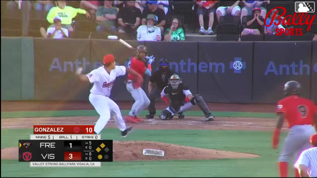 Roldy Brito singles on a ground ball to second baseman JD Dix. Yeiker Reyes scores. Ashly Andujar to 3rd.