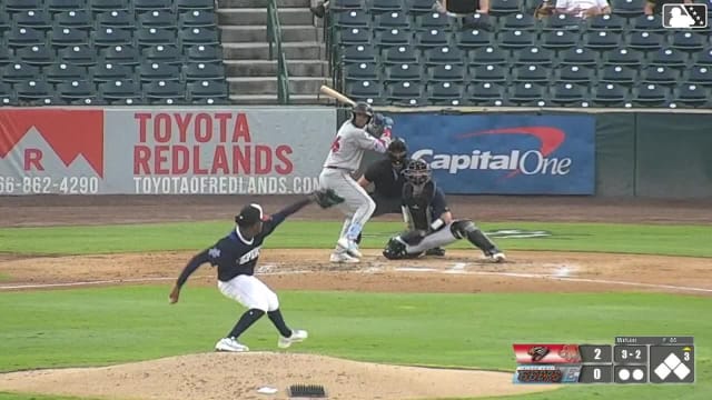 Wilder Dalis homers (16) on a fly ball to right center field.