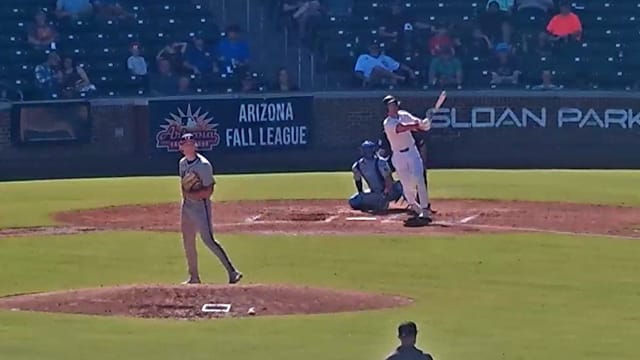 Fenwick Trimble's solo home run