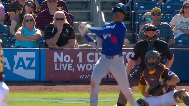 Josue De Paula's RBI single
