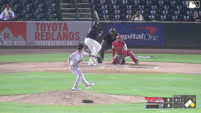 Brayan Vergara Ball to Starlin Aguilar