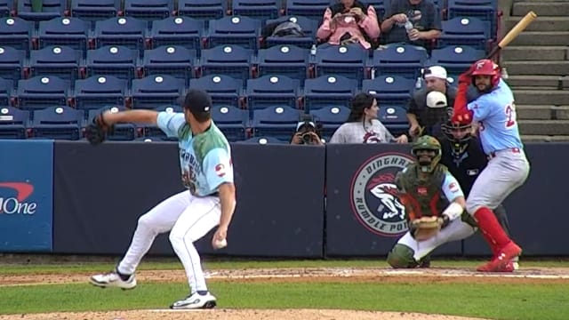 Jonathan Santucci strikes out five