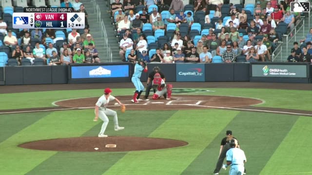 JD Dix singles on a line drive to left fielder Tucker Toman. José Mejía scores. Kayson Cunningham scores.