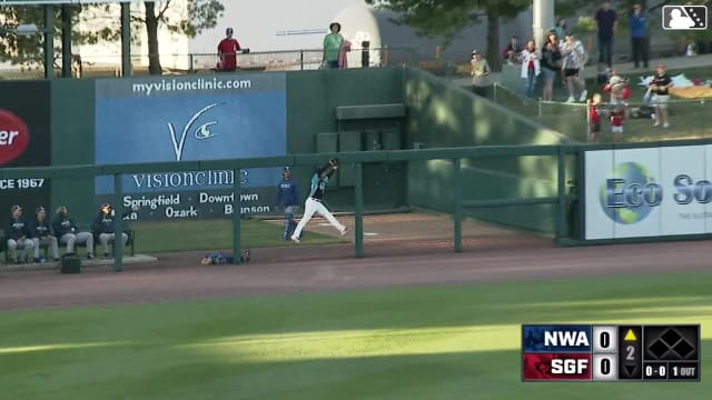 Chase Davis' leaping catch