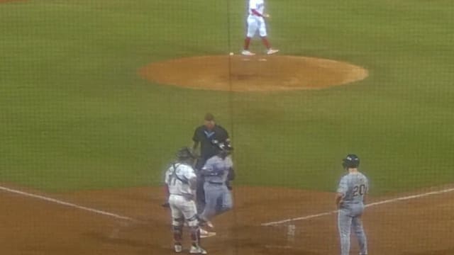 Juan Benjamin's two-run home run