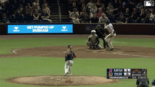Jared Shuster In play, run(s) to Homer Bush Jr.