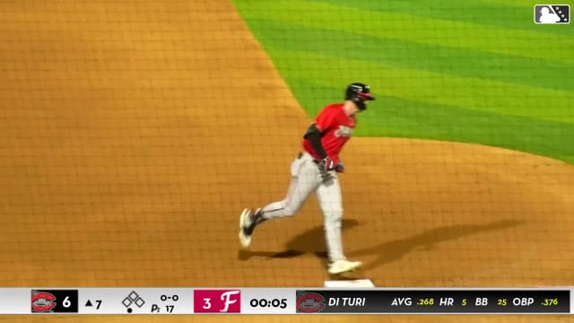 Eric Bitonti's solo home run