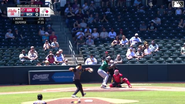 Lazaro Montes homers (7) on a fly ball to right field. Charlie Pagliarini scores.