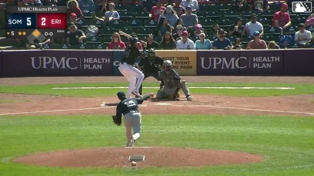 Thayron Liranzo homers (16) on a line drive to right field. Peyton Graham scores.