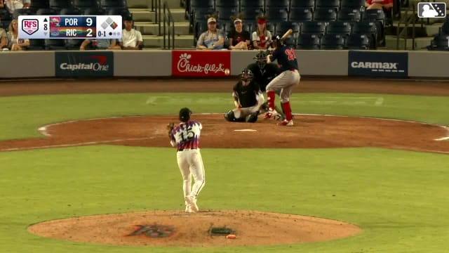 Henry Godbout homers (4) on a line drive to left field. Brooks Brannon scores.