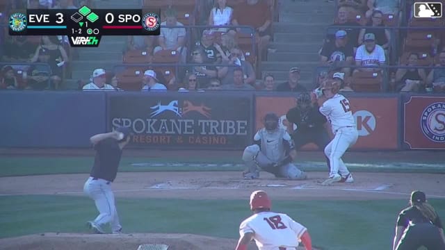 Ethan Hedges homers (11) on a fly ball to left center field. Roldy Brito scores. Roynier Hernandez scores.