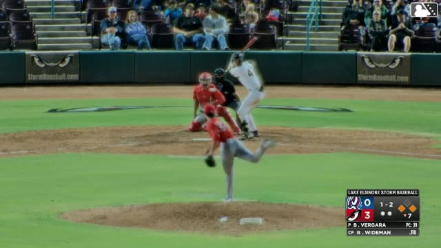 Ryan Wideman singles on a ground ball to right fielder Lucas Ramirez. Bradley Frye scores. Luke Cantwell to 2nd.