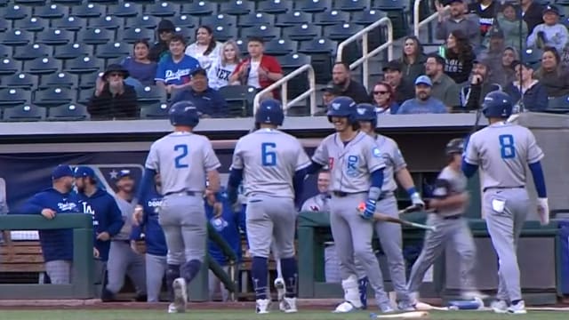 Zach Ehrhard's inside-the-park grand slam