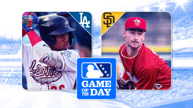 MiLB FGOTD: Stacked LAD lineup vs. Padres' Mayfield