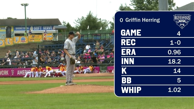 Griffin Herring strikes out six