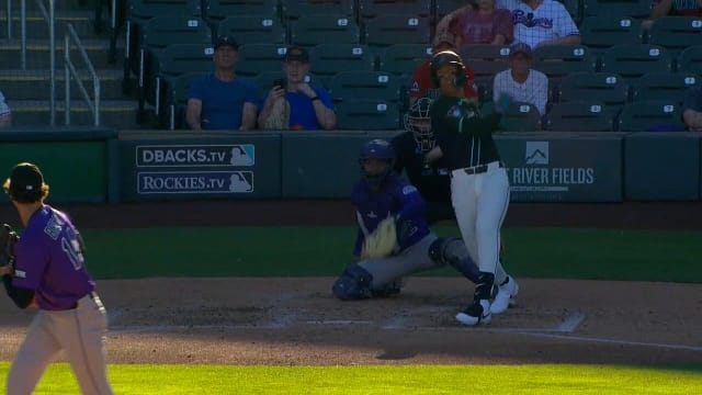 Jose Fernandez's two-run RBI single