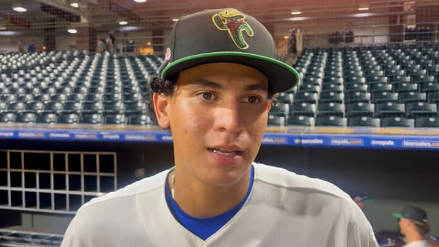 Angeibel Gomez discusses playing in the Fall League
