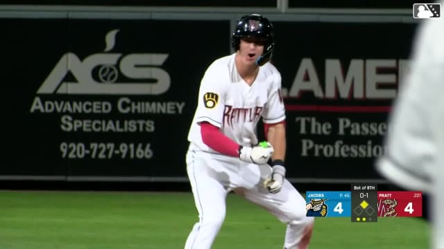 Cooper Pratt's go-ahead RBI double