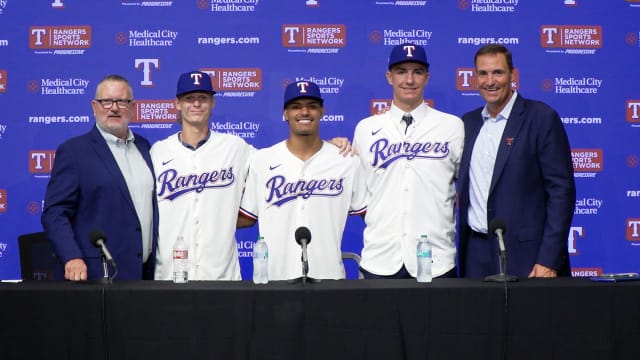 Rangers top Draft picks on joining Rangers, more