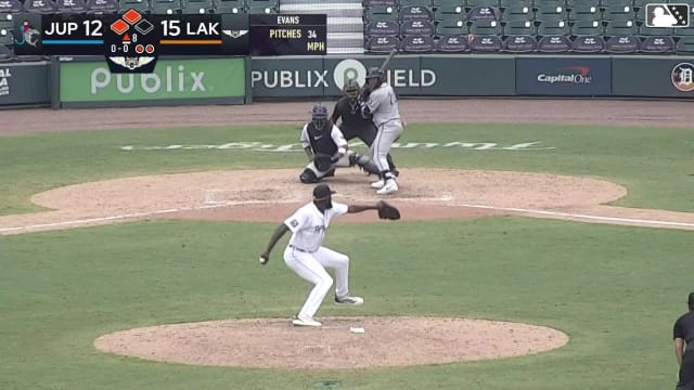 Donye Evans In play, run(s) to Luis Arana