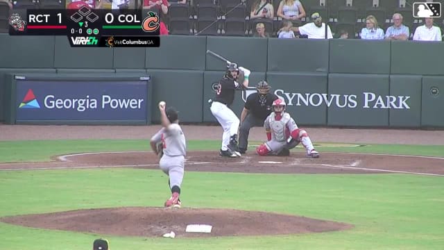 Patrick Clohisy homers (5) on a fly ball to right center field.