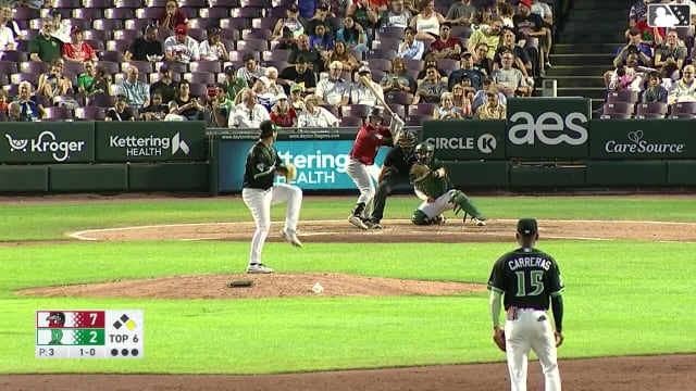 Charles Davalan's two-run home run