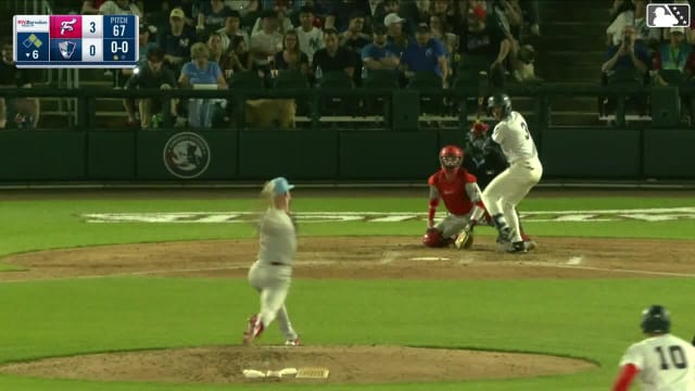 George Lombard Jr. doubles (6) on a fly ball to right fielder Raylin Heredia. Nicholas Torres scores. DJ Gladney to 3rd.