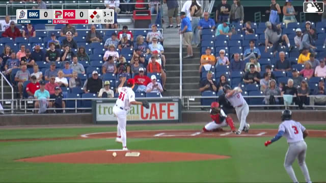 Jacob Reimer homers (8) on a fly ball to center field. Mitch Voit scores. Jefferson Rojas scores.