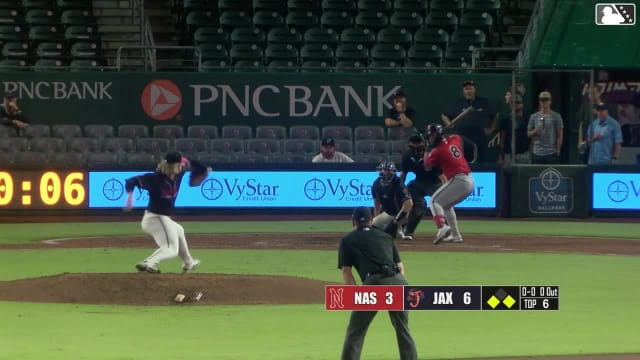 Jeferson Quero homers (13) on a line drive to center field. Blake Burke scores. Akil Baddoo scores.