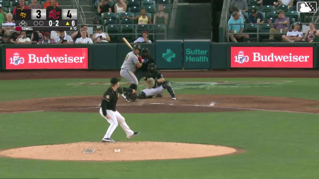 Omar Martinez called out on strikes.
